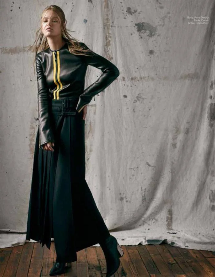 Hollie May Saker In Al Exterior By Tim Zaragoza For Harper s